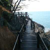ทางเดินไม้ริมผา@เกาะช้าง
