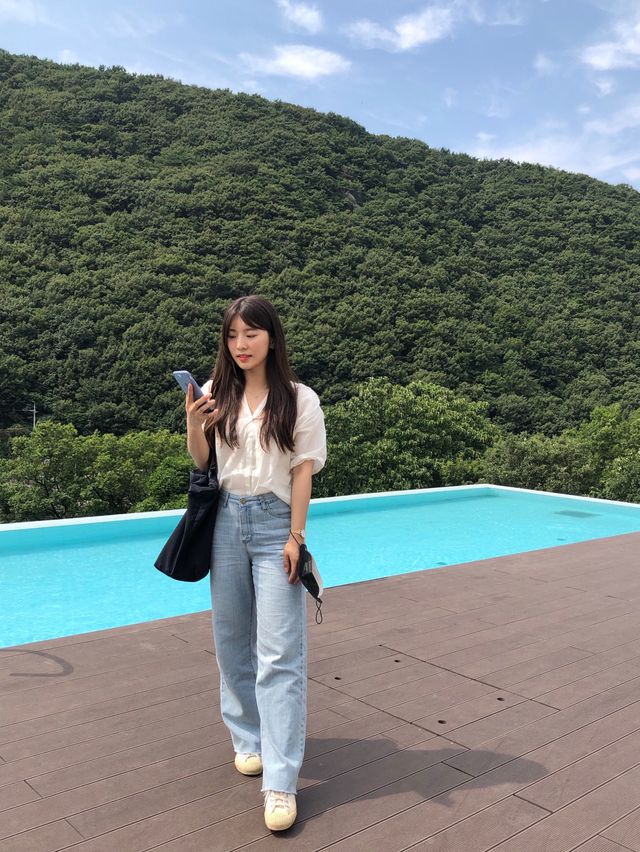 초록초록 뷰가 너무나도 예뻤던 “더세하”