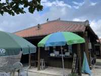 沖縄　竹富島　ホッと一息つけるカフェ　ぱーらー願寿屋❗️
