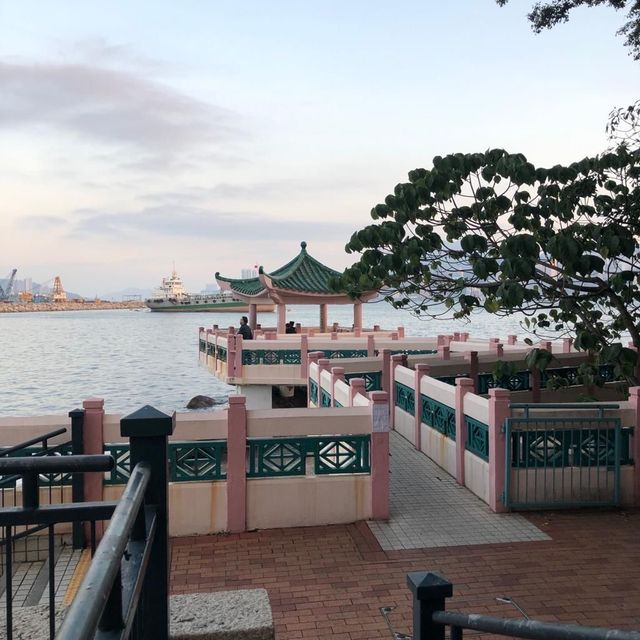 海中心公園⛲️隱身於市內既風水地 魚尾石🐟形神俱似