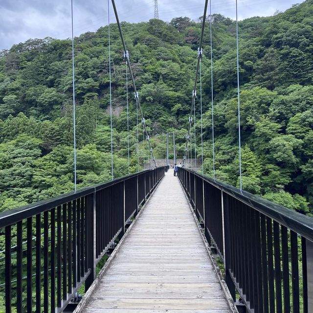 【栃木】鬼怒楯岩大吊橋