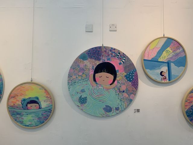 看展覽．麥雅端個人藝術展《長大一瞬間》