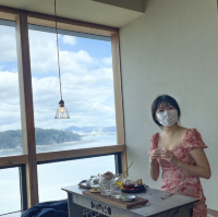 영종도 구읍뱃터 카페 차덕분, 탁트인 바다뷰가 예술
