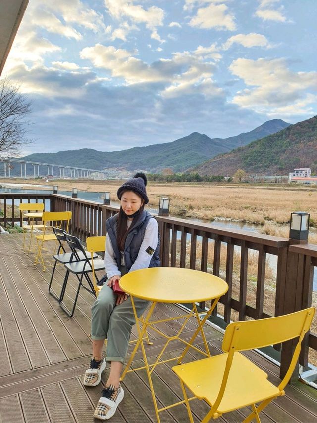 단장천 보며 힐링하는 밀양카페 리플유☕️