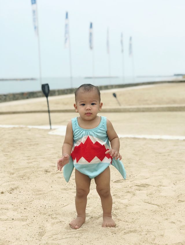 ทะเลกับเบบี๋ 💕