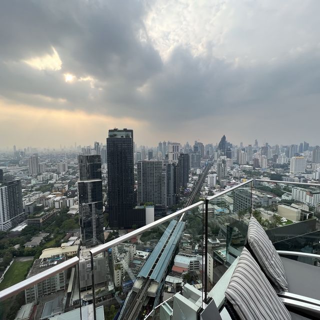 バンコクで1番綺麗な夜景を楽しめるマリオットホテル