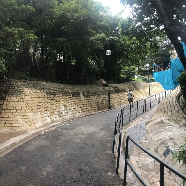九龍市中心嘅行山徑