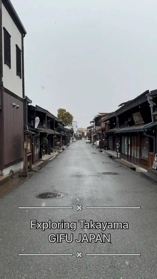 Exploring Hida-Takayama Old Town, Gifu Japan