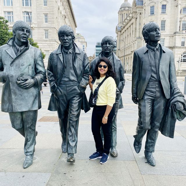 The Beatles Statues, Liverpool, UK 🇬🇧