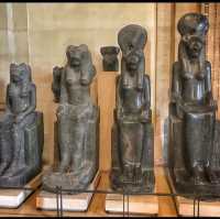 Egyptian collection at Louvre Museum 