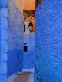 You can always trust the North African blue!!! Chefchaouen town.