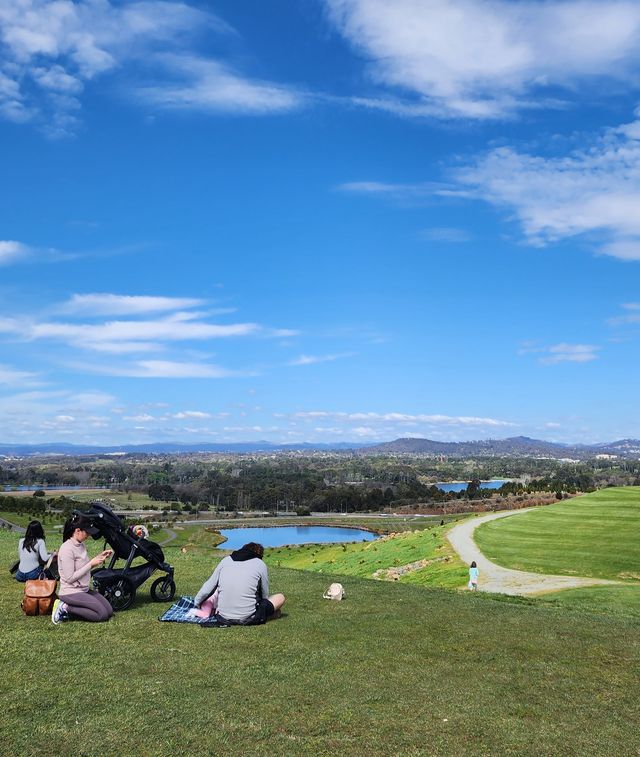 Enjoy the flowers at Canberra Arboretum.