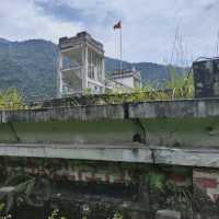 Earthquake memorial and ruins near Chengdu