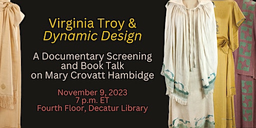 A Documentary Screening and Book Talk on Mary Crovatt Hambidge | Decatur Library
