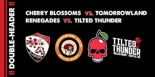Nov 11 Triple-Header: Blossoms vs Tomorrowland; Renegades vs Tilted Thunder | 1335 Madison St NE