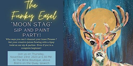 The Funky Easel Sip & Paint Party | Bistro on the Quay