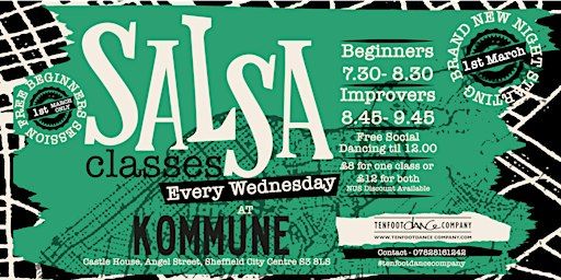 Salsa Classes at Kommune | Kommune