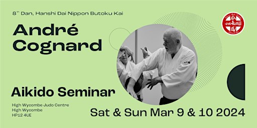 Aikido Seminar with André Cognard Hanshi | High Wycombe Judo Centre