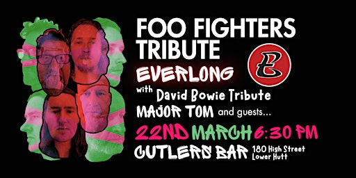 Everlong - Foo Fighters Tribute with Special guests | Cutlers Bar