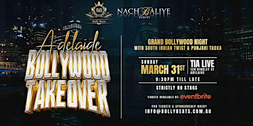 Adelaide Bollywood TakeOver | TIA LIVE