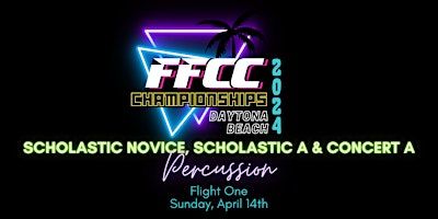 FFCC Perc Championships -Scholastic Novice, Scholastic A, and Concert A | Ocean Center
