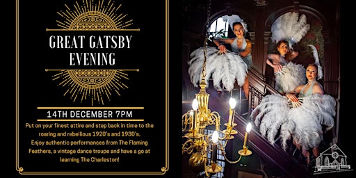 GREAT GATSBY Evening! | Zion Bristol - Community Café & Wedding Venue