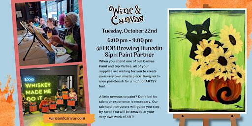 Dunedin Paint n Sip – Halloween Bouquet | HOB Brewing Co.
