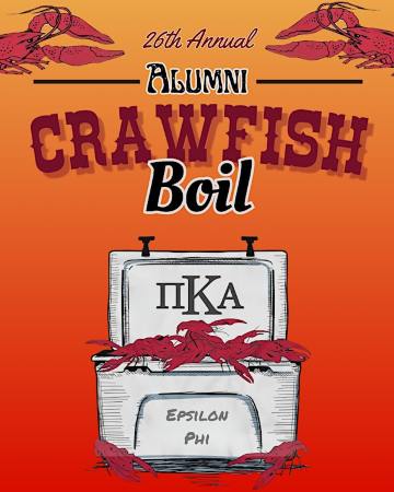 26th Annual Pi Kappa Alpha Alumni Crawfish Boil | Circle B Ranch