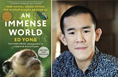 Tanner Talk with Ed Yong, author of An Immense World | Utah Museum of Fine Arts