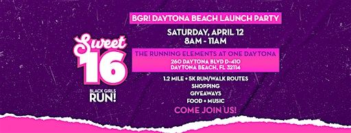 BGR! Daytona Beach, FL New City Launch event | The Running Elements