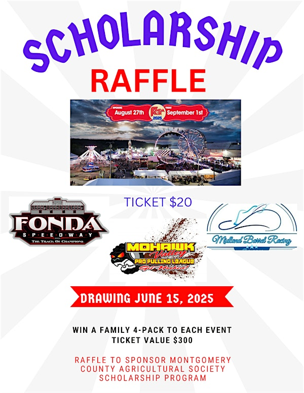 Scholarship Raffle | Fonda Fairgrounds
