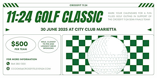 CrossFit 11:24 Golf Classic | City Club Marietta