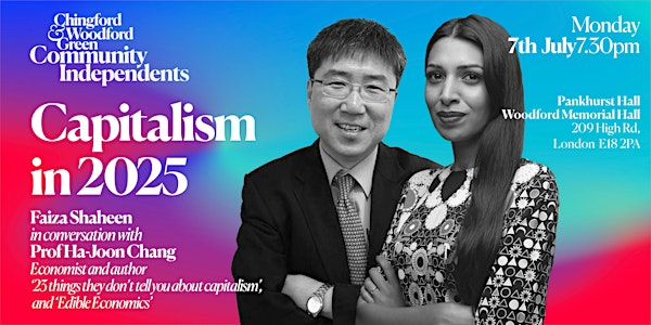 Capitalism in 2025, the reboot | Woodford Memorial Hall