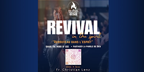 Revival night - Soirée de reveil | 100 Louis-Pasteur Private