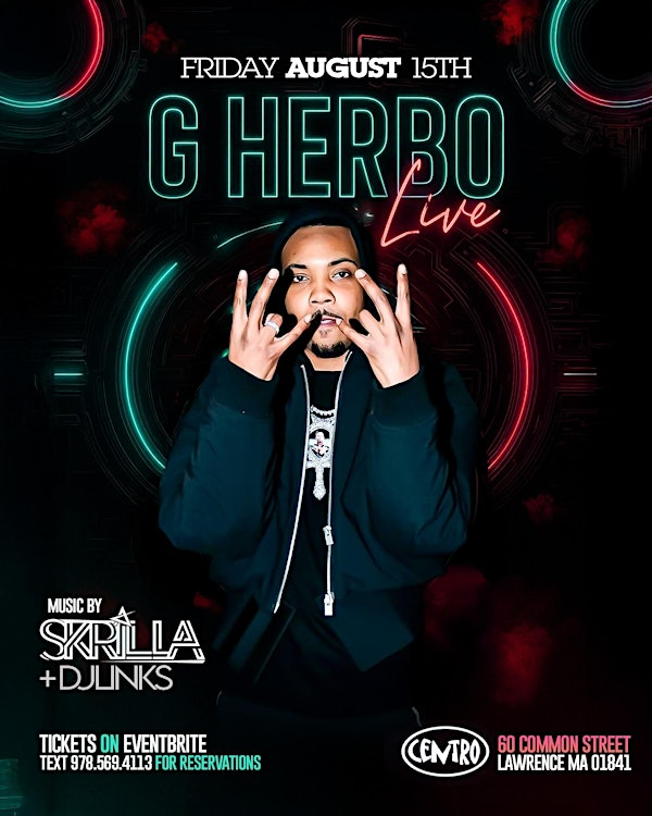 G Herbo Live | Centro Night Club