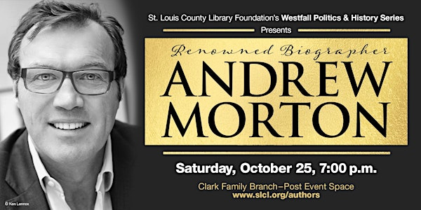 Author Event - Andrew Morton, "Winston and the Windsors" | St. Louis County Library - Clark Family Branch