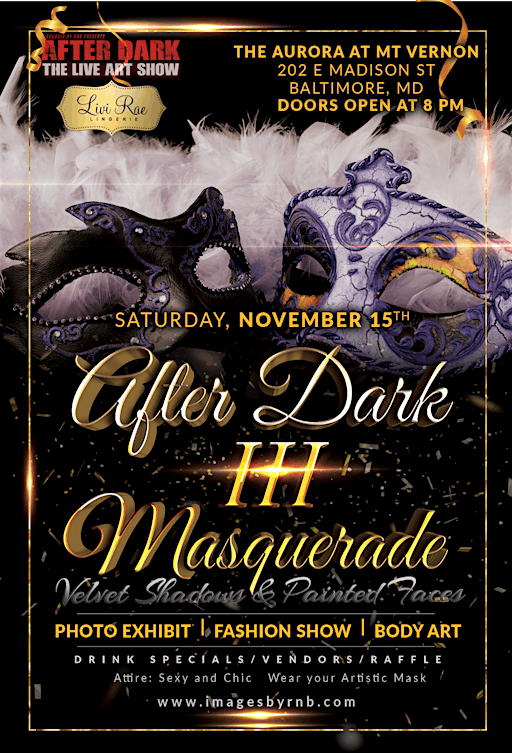 After Dark III: Masquerade | 202 E Madison St