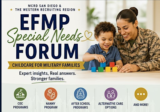 MCRD Special Needs Forum: Childcare | MCRD Building 14- Personal and Professional Development and Family Care