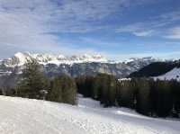 Snowboarding on Flumserberg 🏂