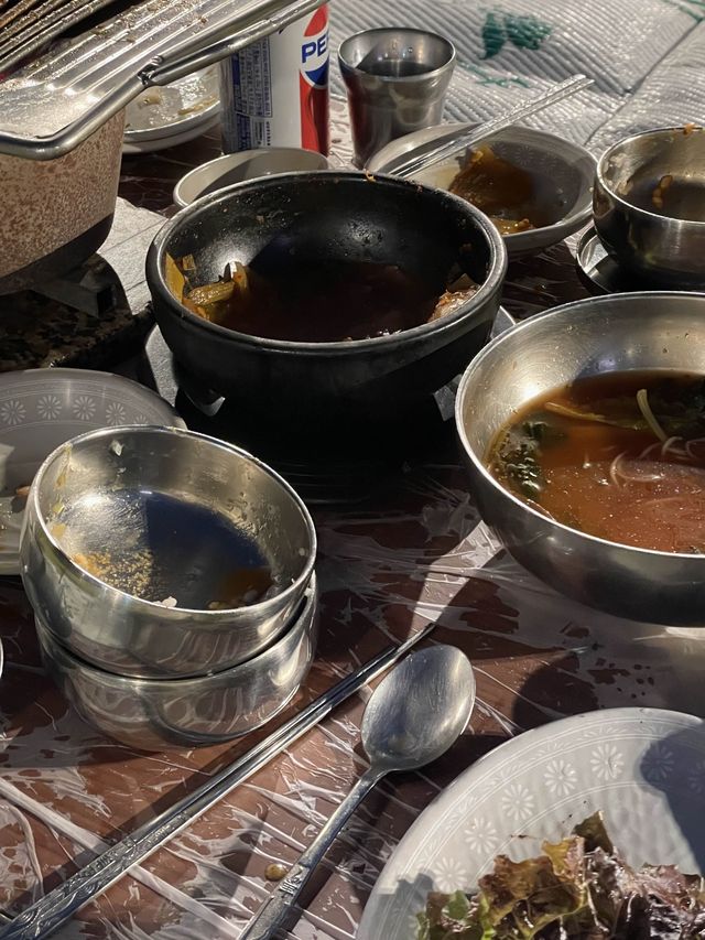 < 남양주 맛집 > 잔디밭 돗자리 위에서 먹는 멧돼지 고기, 금남 멧돼지 🏕️