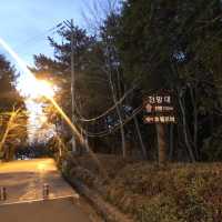 경남 진주 진양호 전망대 선셋