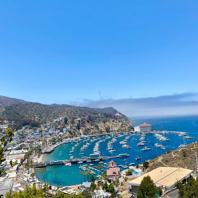 Beautiful offshore island near Los Angeles