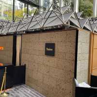 ホテル雅叙園東京の落ち着いたラウンジ
