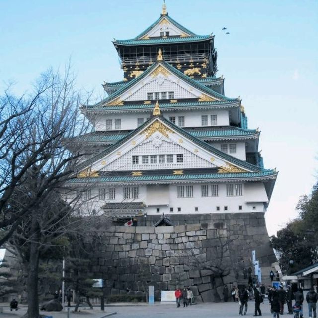 Osaka Castle and Dotonbori