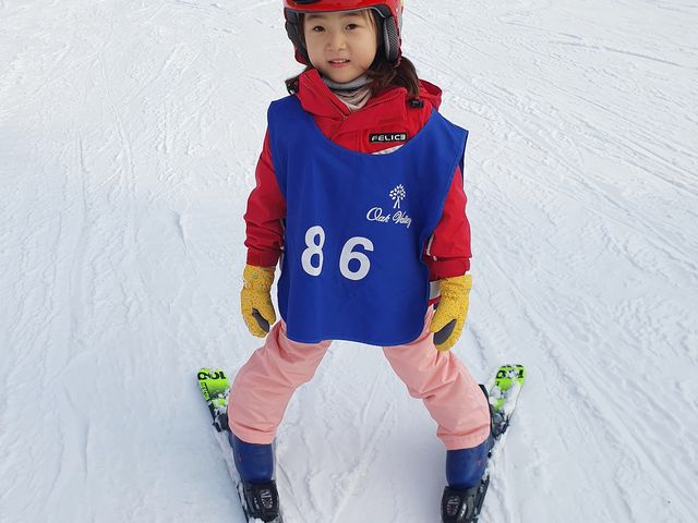 오크밸리스노우파크 6살도 재밌게 탔어요