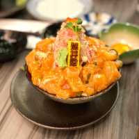Little pricey but instaworthy donburi 