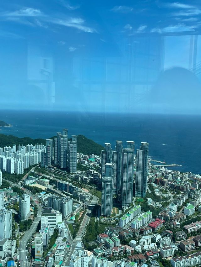 속이 뻥 뚫리는 부산의 풍경을 볼 수 있는 부산 엑스더스카이🤍