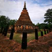 วัดที่ 65 โบราณสถานวัดช้างล้อม สุโขทัย