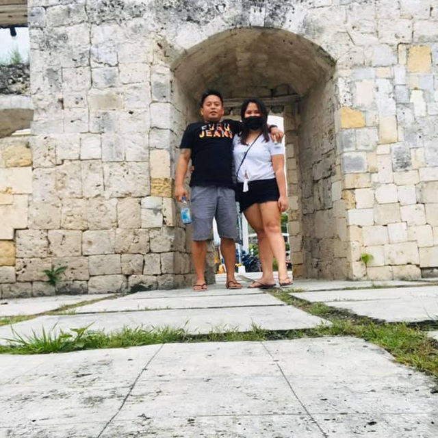 The unfinished Cuartel de Espana in Oslob