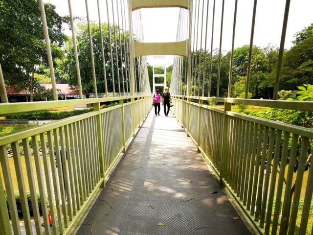 Walking by the Kinta Riverfront